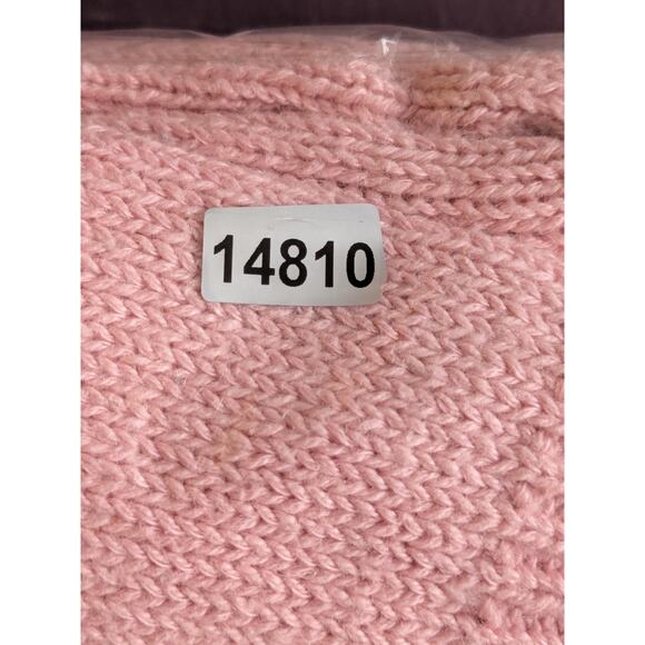 Vtg Spice Of Life Sweater Women Medium Easter Basket Flowers Square Patterns - Picture 10 of 11